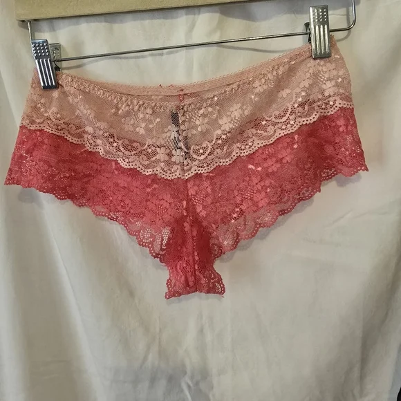 Two-tone pink panty by Black Fuchsia size large. - Picture 2 of 4